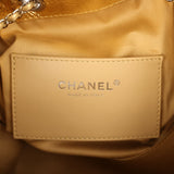 Chanel Small 25 Hobo Bag Gold Metallic Calfskin Silver Hardware - Thumbnail View 9