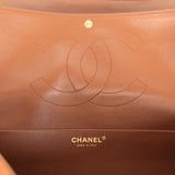 Chanel Maxi "Souplissimo" Small Flap Bag Camel Suede Gold Hardware - Thumbnail View 11