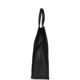 Chanel Small "Grocery Bag" with Chain Black Calfskin Gold Hardware - Thumbnail View 3