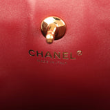 Chanel Small "Grocery Bag" with Chain Black Calfskin Gold Hardware - Thumbnail View 10