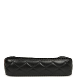 Chanel Clutch with Chain Black Mesh, Shiny Lambskin Gold Hardware - Thumbnail View 6