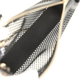 Chanel Clutch with Chain Black Mesh, Shiny Lambskin Gold Hardware - Thumbnail View 9