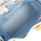 Chanel Mini 25 Hobo Bag Light Blue Caviar Gold Hardware - Thumbnail View 8