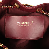 Chanel Small 25 Hobo Bag Dark Burgundy Shiny Caviar Gold Hardware - Thumbnail View 9