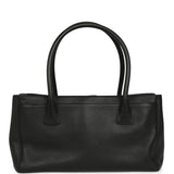 Pre-owned Chanel Small Executive Cerf Tote Bag Black Grained Calfskin Gold Hardware - Thumbnail View 4