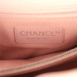 Pre-owned Chanel Medium Coco Handle Flap Bag Blush Caviar Aged Ruthenium Hardware - Thumbnail View 10