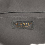 Chanel Small Flap Bag Black Braided Raffia Gold Hardware - Thumbnail View 9