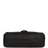 Chanel Maxi "Souplissimo" Small Flap Bag Black Grained Calfskin Gold Hardware - Thumbnail View 6