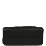 Chanel Mini 25 Hobo Bag Black Caviar Antique Gold Hardware - Thumbnail View 6