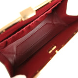 Chanel "Shop By Night" Clutch Bag White, Black Printed Calfskin Gold Hardware - Thumbnail View 8