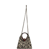 Chanel Small Chic Lady "Dalmatian Print" Shopping Bag Black, White Pony Hair Gold Hardware - Thumbnail View 7