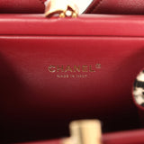 Chanel Small Chic Lady "Dalmatian Print" Shopping Bag Black, White Pony Hair Gold Hardware - Thumbnail View 9