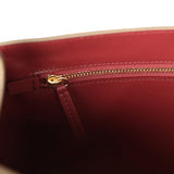 Chanel Maxi "Souplissimo" Small Flap Bag Dark Khaki Grained Calfskin Gold Hardware - Thumbnail View 10