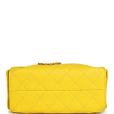 Chanel Mini 25 Hobo Bag Yellow Caviar Gold Hardware - Thumbnail View 6