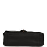 Chanel Maxi "Souplissimo" Small Flap Bag Black Grained Calfskin Gold Hardware - Thumbnail View 6