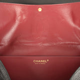 Chanel Maxi "Souplissimo" Small Flap Bag Black Grained Calfskin Gold Hardware - Thumbnail View 13