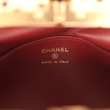Chanel Large "Cheetah Print" Clutch with Chain Beige Calf Hair, Black Leather Gold Hardware - Thumbnail View 10