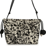 Chanel Large "Dalmatian Print" Shopping Bag Black, White Pony Hair Gold Hardware - Thumbnail View 6