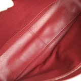 Chanel Maxi "Souplissimo" Large Flap Bag Dark Burgundy Caviar Silver Hardware - Thumbnail View 9