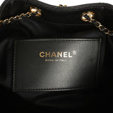 Chanel Small 25 Hobo Bag Black Caviar Gold Hardware - Thumbnail View 9