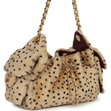 Chanel Mini 25 Hobo Bag "Cheetah Print" Calf Hair Gold Hardware - Thumbnail View 2