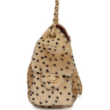 Chanel Mini 25 Hobo Bag "Cheetah Print" Calf Hair Gold Hardware - Thumbnail View 3