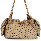 Chanel Mini 25 Hobo Bag "Cheetah Print" Calf Hair Gold Hardware - Thumbnail View 4