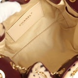 Chanel Mini 25 Hobo Bag "Cheetah Print" Calf Hair Gold Hardware - Thumbnail View 9