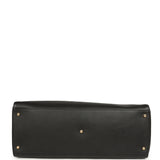 Chanel XXL "It Girl" Shopping Tote Black Grained Calfskin Gold Hardware - Thumbnail View 6