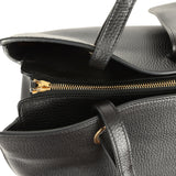 Chanel XXL "It Girl" Shopping Tote Black Grained Calfskin Gold Hardware - Thumbnail View 8