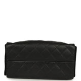 Chanel Small 25 Hobo Bag Black Caviar Gold Hardware - Thumbnail View 6