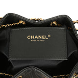 Chanel Small 25 Hobo Bag Black Caviar Gold Hardware - Thumbnail View 9