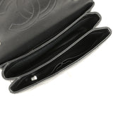 Chanel Medium Trendy CC Top Handle Flap Black Lambskin Light Gold Hardware - Thumbnail View 9
