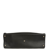 Chanel XXL "It Girl" Shopping Tote Black Grained Calfskin Gold Hardware - Thumbnail View 7