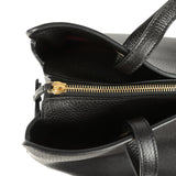 Chanel XXL "It Girl" Shopping Tote Black Grained Calfskin Gold Hardware - Thumbnail View 9