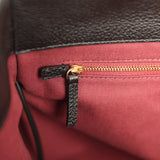 Chanel XXL "It Girl" Shopping Tote Black Grained Calfskin Gold Hardware - Thumbnail View 11