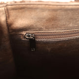 Vintage Chanel Medium Cerf Executive Tote Bag Iridescent Bronze Python Ruthenium Hardware - Thumbnail View 12