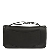 Chanel Maxi "Souplissimo" Small Flap Bag Black Grained Calfskin Silver Hardware - Thumbnail View 4