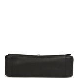 Chanel Maxi "Souplissimo" Small Flap Bag Black Grained Calfskin Silver Hardware - Thumbnail View 6