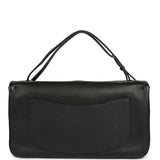 Chanel Maxi "Souplissimo" Small Flap Bag Black Grained Calfskin Silver Hardware - Thumbnail View 4