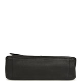 Chanel Maxi "Souplissimo" Small Flap Bag Black Grained Calfskin Silver Hardware - Thumbnail View 6