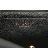 Chanel Small "Urban Essential" East West Shopping Tote Black Grained Calfskin and Beige Suede Gold Hardware - Thumbnail View 10