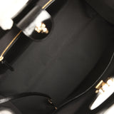 Chanel Large 31 Shopper Black Shiny Lambskin Light Gold Hardware - Thumbnail View 8