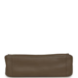 Chanel Maxi "Souplissimo" Small Flap Bag Brown Grained Calfskin Gold Hardware - Thumbnail View 6