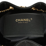 Chanel Small 25 Hobo Bag Black Caviar Gold Hardware - Thumbnail View 9