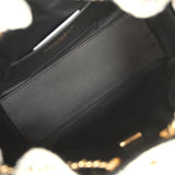 Chanel Mini 25 Hobo Bag White, Black Tweed Gold Hardware - Thumbnail View 8