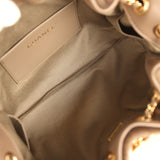 Chanel Mini 25 Hobo Bag Dark Khaki Pony Hair Gold Hardware - Thumbnail View 8
