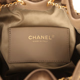 Chanel Mini 25 Hobo Bag Dark Khaki Pony Hair Gold Hardware - Thumbnail View 9
