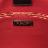 Chanel Large Cerf Shopping Bag Black Croc Embossed Calfskin Gold Hardware - Thumbnail View 8