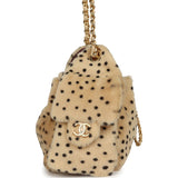 Chanel Mini 25 Hobo Bag "Cheetah Print" Calf Hair Gold Hardware - Thumbnail View 3